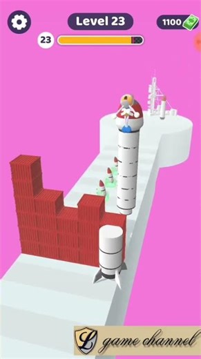 rocketman 😉😉 gameplay // l game channel // android & ios gameplay 50000 #mobilegame #shorts