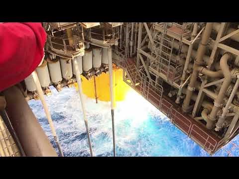 Shell's offshore oil rig Auger world’s first tension leg platform operating in the US Gulf of Mexico