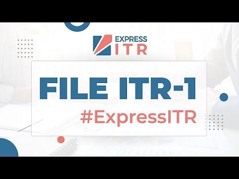 📢 Smooth Filing of Income Tax Return (ITR-1) in #ExpressITR by @KDKSoftwares