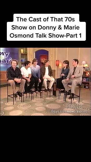 Nostalgic Fun: That '70s Show Cast on Donny & Marie