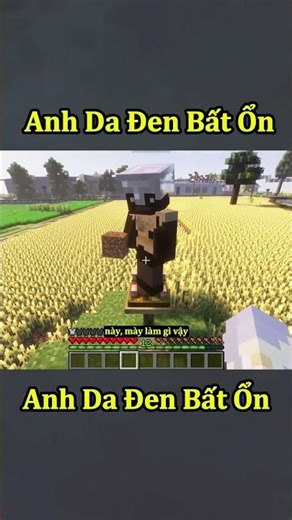 Anh Da Đen Bất Ổn Nhất Minecraft - Tập 3 🤣 #shorts
