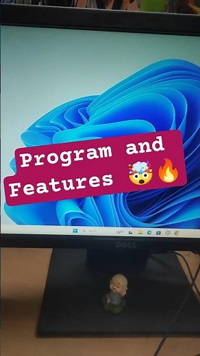 Program and Features 🤯 🔥| Day-0409 | Windows Tips #window #techreels #reel #short #windows11tips