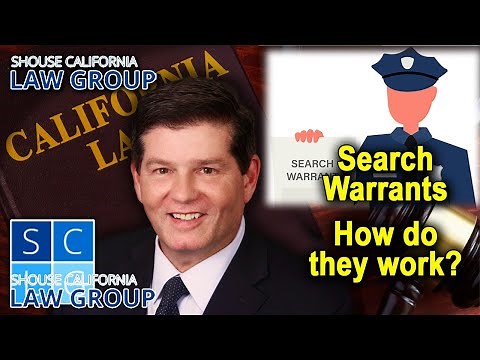 How do "Search Warrants" work in California?