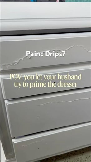 How to Fix Paint Drips on Furniture