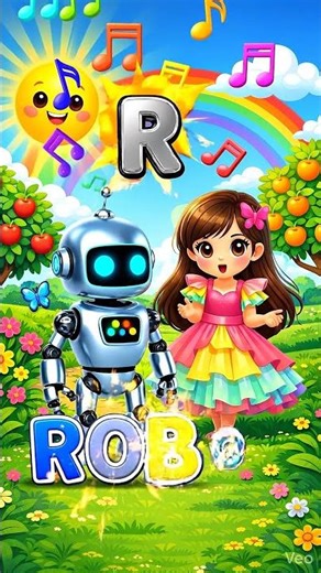 R for Robot | Alphabet Learning for Kids | Phonics Song | Kids Nursery Animation