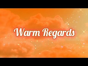 Warm Regards // Penelope Scott - Lyrics