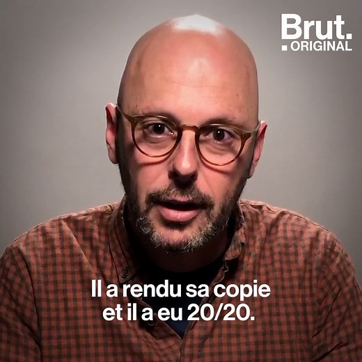 1.6M views · 5.6K reactions | "Je connais un mec au bac de philo, à la question 'Qu'est-ce que l'audace ?', il a écrit 'C'est ça.' et il a eu 20/20." Cet élève, il n'a jamais existé. Thomas Snegaroff raconte l'histoire de cette rumeur, et pourquoi elle revient chaque année au moment du bac… | Brut | Facebook