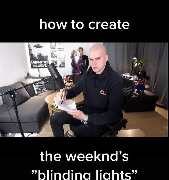 how to create the weeknd’s ”blinding lights”
