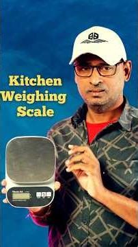 Perfect Cooking with Electronic Kitchen Weighing Machine