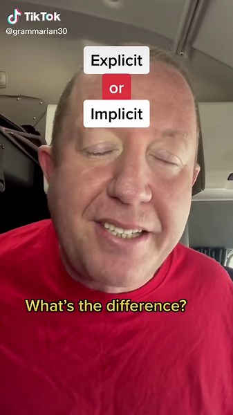 Explicit vs. Implicit: Understanding the Difference