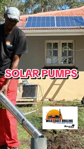Solar Borehole Installation Done For Client #easterncape #water #boreholedrilling #southafrica #fyp
