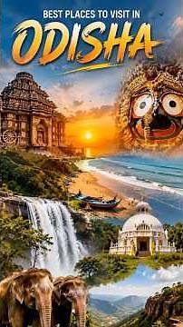 Top Tourist Places in Odisha District by District! ✈️