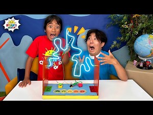Don't Touch The Wire Challenge! - Videos For Kids