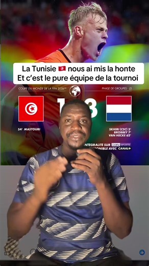 La Tunisie nous a mis la honte - réaction et analyse de l'équipe