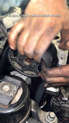 29K views · 524 reactions | Part 2 | Volvo | Engine Cylinder Head Install | Timing Belt Break | Auto Fusion | Kurukshetra | Auto Fusion Auction | Facebook