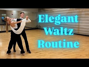 Elegant Waltz Routine😍Figure Names & Timing🔥Perfect For Learners👍