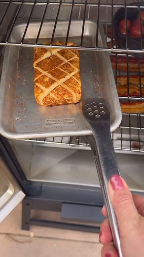 Smoked Cream Cheese with Smoked Bacon and Tomatoes- such a delicious appetizer that requires minimal preparation Ingredients: 8 oz cream cheese 1 tbs bbq rub 3-4 bacon slices 1/2 cup cherry tomatoes 2 tbs olive oil 1/2 tsp salt Black pepper A few thyme sprigs Sourdough crostini- for serving Method: 1. Score cream cheese on top and season with BBQ rub on all sides; 2. Add tomatoes to small pan, season with olive oil, thyme, salt and pepper; 3. Place cream cheese, tomatoes and bacon into your @eas