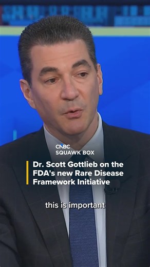 Dr. Scott Gottlieb on the FDA's new Rare Disease Framework Initiative