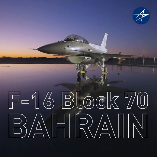 284K views · 9.6K reactions | The inaugural F-16 Block 70 is now on its journey to Bahrain! Bahrain, a trailblazer in the Gulf Cooperation Council as the first F-16 operator, leads again as the first partner in the global F-16 Fighting Falcon Block 70 program. We look forward to strengthening this enduring partnership that reflects our commitment to innovation and collaboration in defense technology. | Lockheed Martin | Facebook