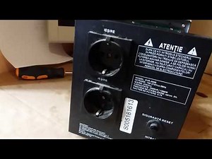 How does a voltage stabilizer work?