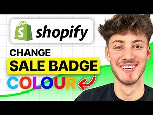 How To Change Sale Badge Color on Shopify (2026 Tutorial)