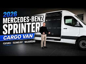 2026 Mercedes-Benz Sprinter Cargo Van | Features, Technology & Walkaround