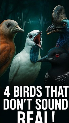 Strange Bird Sounds for ASMR, Relaxation & Nature Lovers | No Music, Real Audio