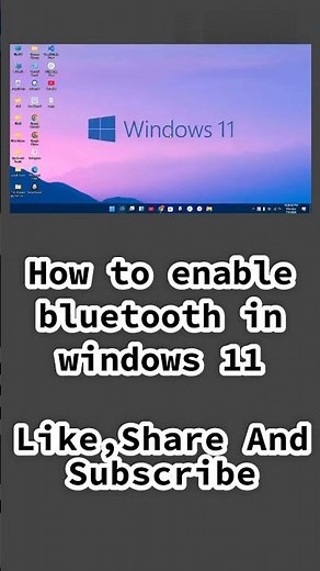 Bluetooth ON Kaise Kare in Windows 11 | Easy Method #windows #tutorial #tech