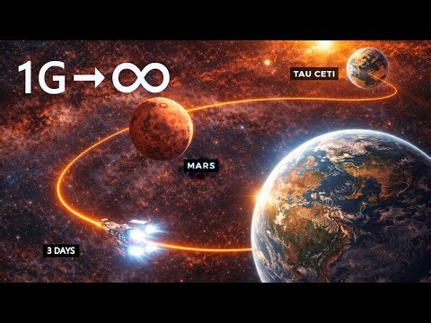 The Unreal Speed ​​of Space: How Constant Thrust Works | Roman Lirikov