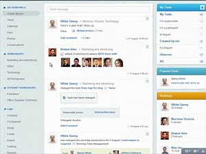 Bitrix24 Social Intranet - CRM Overview (beta)