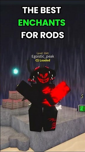 BEST ENCHANTS FOR RODS #roblox #fisch