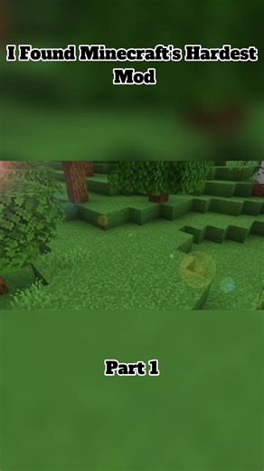 I Found Minecraft's Hardest Mod #minecraft #minecraftbuilding #gaming #viral #mod