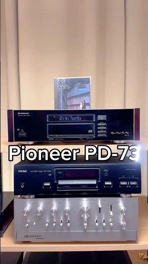 🎬 Pioneer PD-73 (1988) – The Elite of Digital Audio 🎧 #shorts