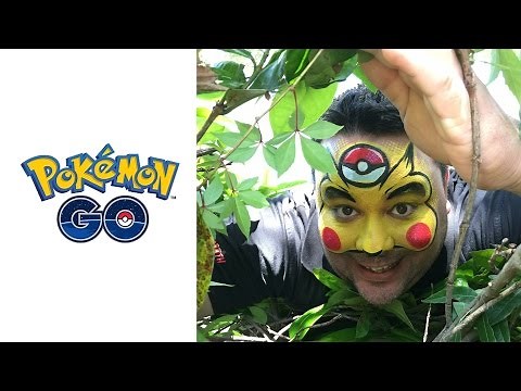 Pokemon GO! Pikachu Face Paint Tutorial