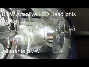 BMW Adaptive LED Headlights Explained - Alberante BMW
