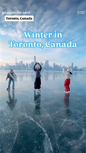 Toronto Papi on Instagram: "Winter in Toronto, Canada. Make sure to follow @go.again.for.cece (and original post by) 📍 Toronto, Island"