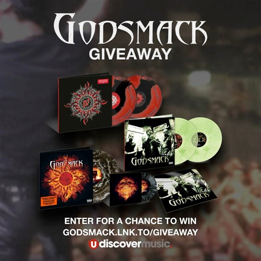 uDiscover Music is GIVING AWAY some Godsmack vinyl to some lucky fans! ❤️‍🔥 ENTER for a CHANCE TO WIN here: https://godsmack.lnk.to/giveaway #godsmack #giveaway #vinyl #udiscover | Godsmack