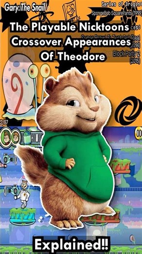 The Playable Nicktoons Crossover Appearances Of Theodore Explained!!