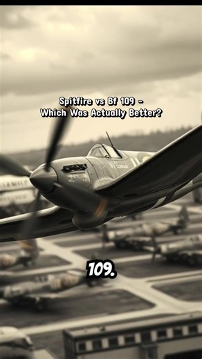 Spitfire vs Bf 109 - Which Was Actually Better? ~ Spitfire vs Bf 109; Spitfire vs Messerschmitt comparison; WWII fighter comparison; Battle of Britain aircraft; Spitfire Bf 109 dogfight; Best WWII fighter; WWII aircraft debate; warbird; #spitfire #bf109 #militaryaviation #warbird #fighterjet Archival and cutaway visuals include AI-generated diagrams for educational purposes;