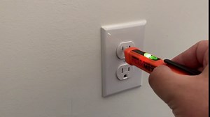 AC Voltage Tester Pen Non-Contact Voltage Detector, Electrical Tester 12V-1000V with LED Flashing and Buzzer Alarm for Live/Null Wire Judgment