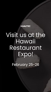 Join AUTEC @ Booth #703 at the Hawaii Restaurant Association Expo Feb 25-26! See how we help chefs create dining magic. | AUTEC Sushi Robots