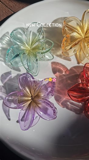 New Flower Clips Collection at Cosmetic Cafe