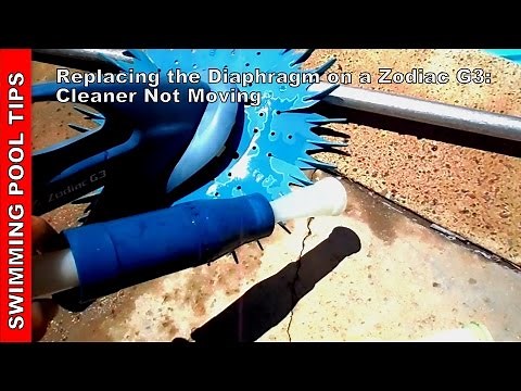 Replacing the Diaphragm on a Zodiac G3: Cleaner Not Moving