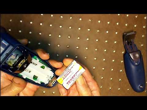 Replacing Norelco Quadra shaver battery - No soldering