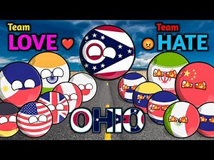 Which Countries Love Ohio 🇺🇸 ... And Which Ones Secretly Hate It? 😳🌏 | Countryballs