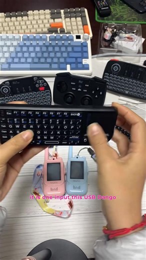 Rii X1 Mini Wireless Keyboard with Touchpad mouse Combo Portable Rechargeable Keyboard,2.4G Connection,Keyboard for PC,Smart TV