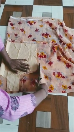 kruta design kurti cutting and stitching naera kruri stitching #music #fashion #stitching #blouse