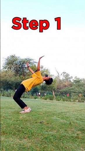 BACK JUMP Short Tutorial Step By Step 🇮🇳 #TalimKhan