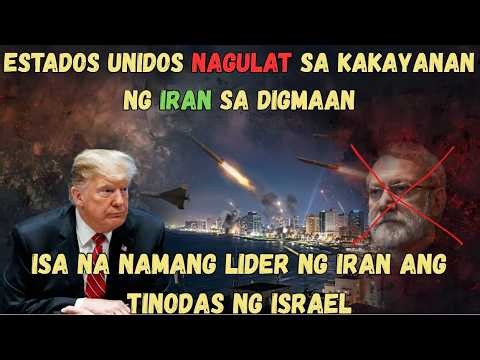 DONALD TRUMP NAGULAT SA KAKAYAHAN NG IRAN NA MAKIPAGSABAYAN! LIDER NG IRAN TUMBA NA NAMAN SA ISRAEL
