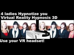 Virtual Reality Hypnosis: 4 Ladies Hypnotize you to sleep #ASMR #hypno #hypnosis
